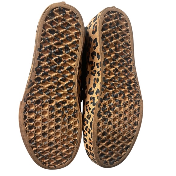 Vans Old Skool Black/Cheetah Platform Shoe - Picture 6 of 6